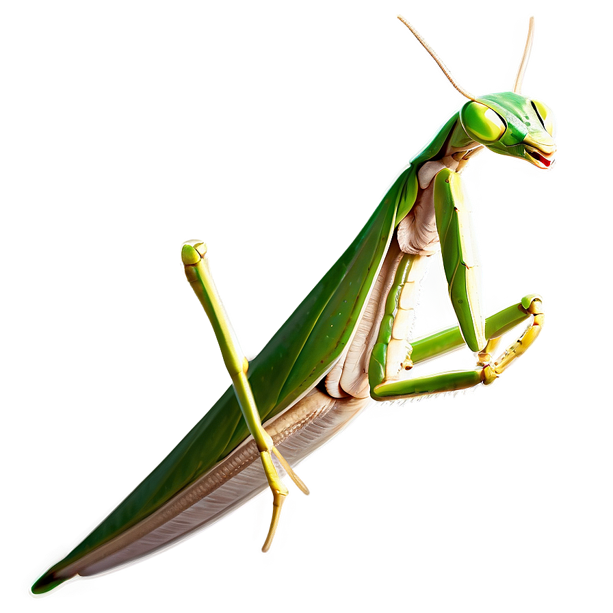 Praying Mantis Sketch Png 06122024 PNG