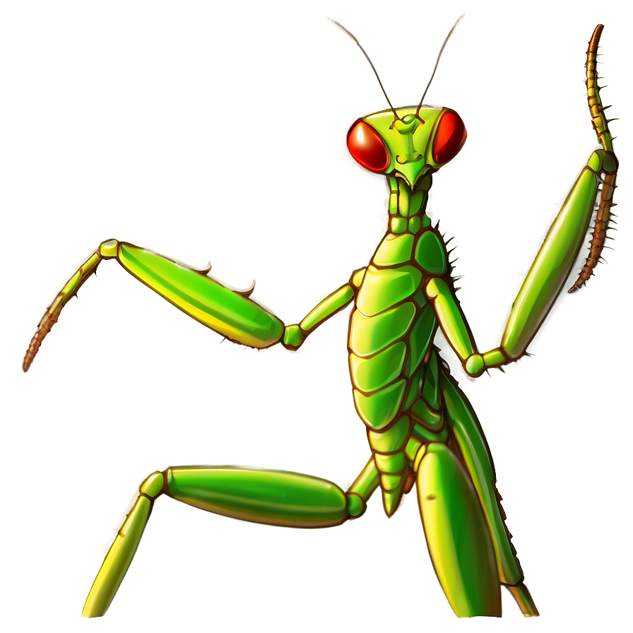 Praying Mantis Sketch Png 20 PNG