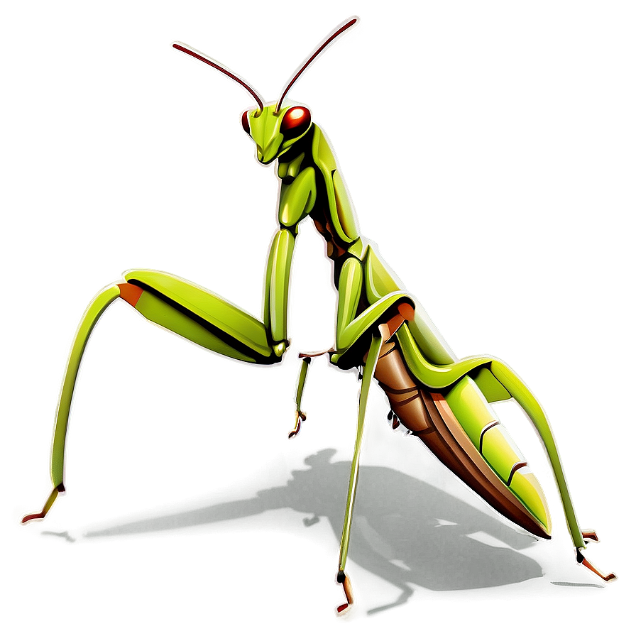 Praying Mantis Vector Png 06122024 PNG