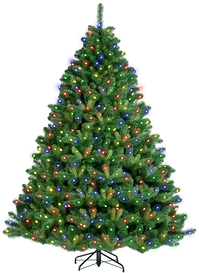 Pre Lit Artificial Christmas Tree PNG