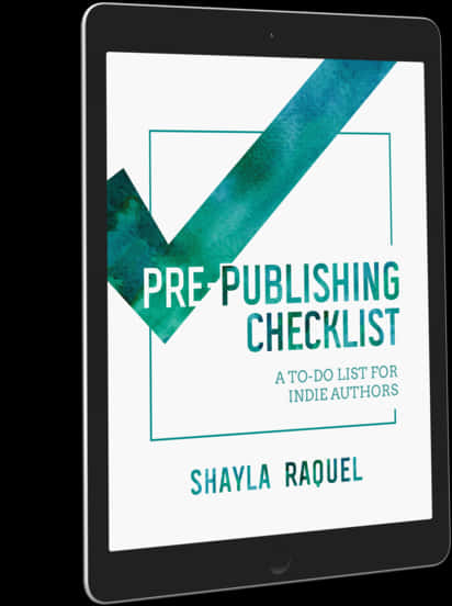 Pre Publishing Checklist_e Book_ Display PNG