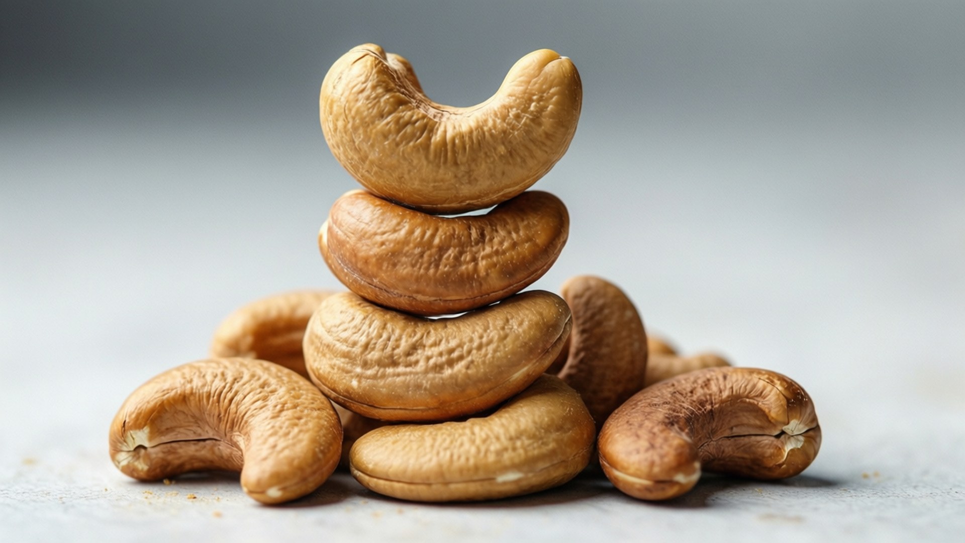 Prekärer Cashew-Stapel Wallpaper