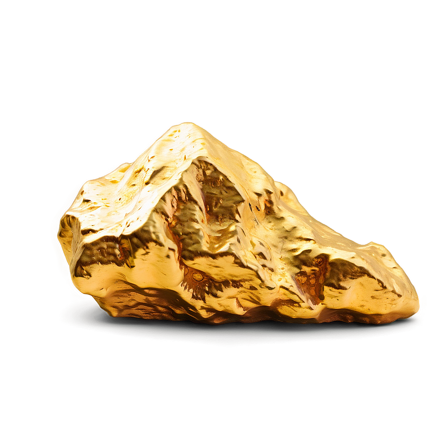 Precious Gold Nugget Png 30 PNG