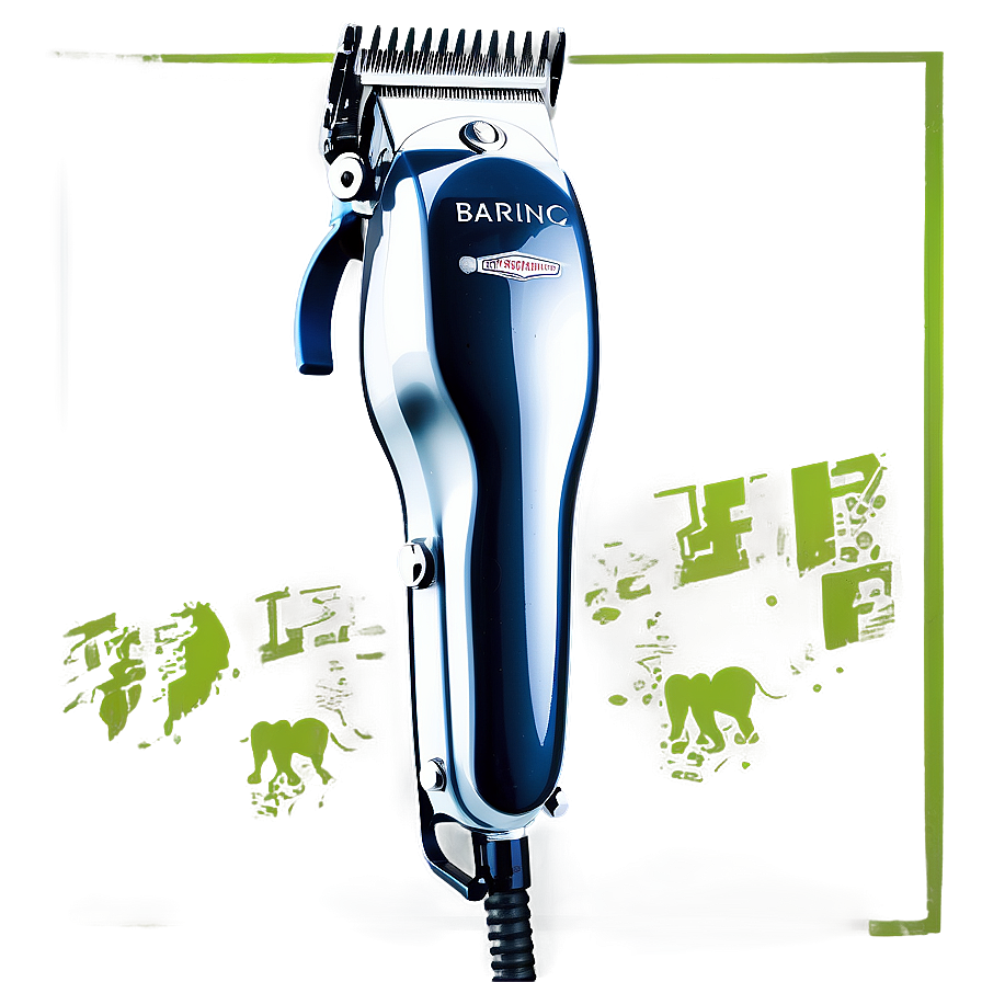 Precision Cutting Barber Clippers Png 06272024 PNG