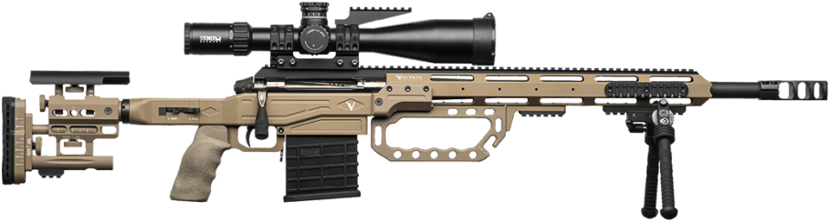 Precision Sniper Rifle Desert Camouflage PNG