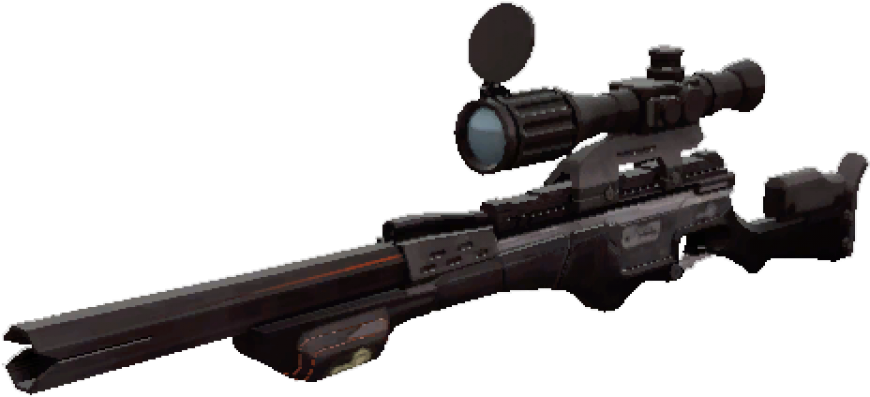 Precision Sniper Rifle Isolated PNG