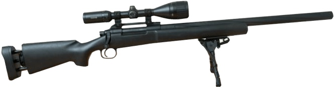Precision Sniper Rifle Isolated PNG
