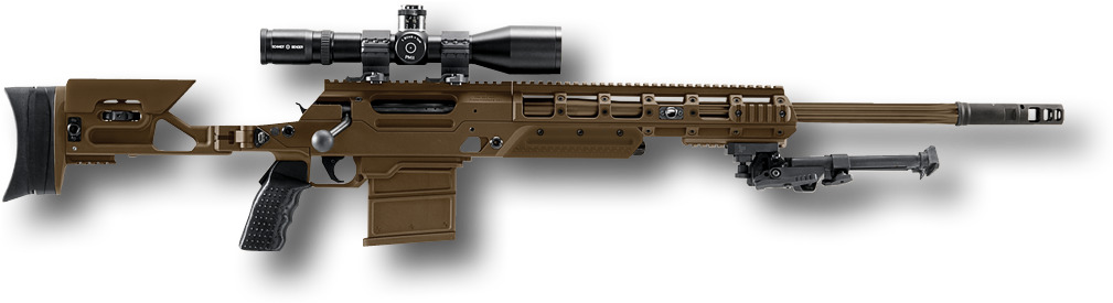 Precision Sniper Rifle Isolated PNG