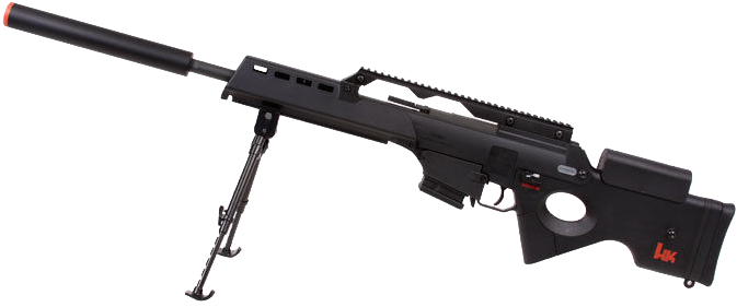 Precision Sniper Rifle Isolated PNG