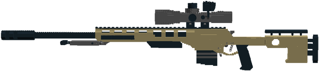 Precision Sniper Rifle Profile PNG