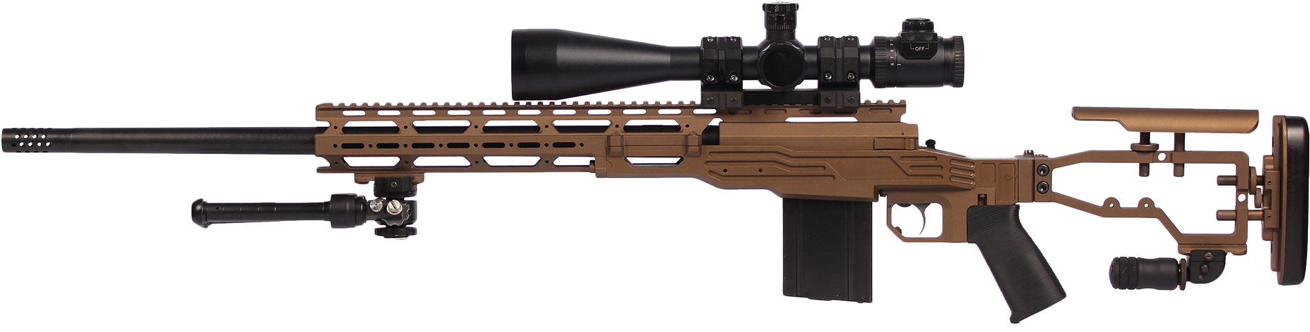 Precision Sniper Rifle Profile PNG