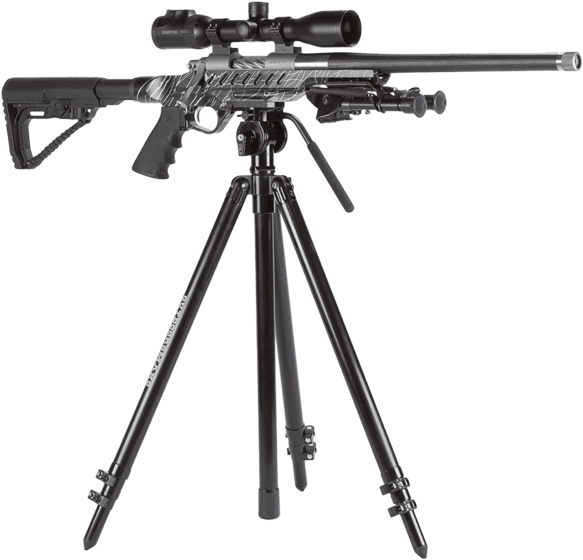 Precision Sniper Rifleon Tripod PNG