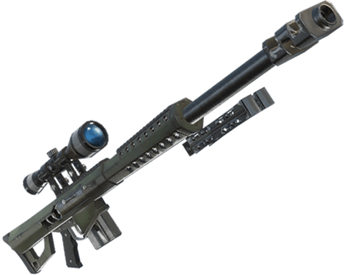 Precision Sniper Riflewith Scope PNG