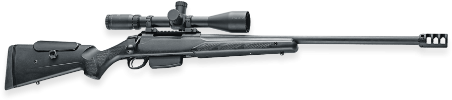 Precision Sniper Riflewith Scope PNG