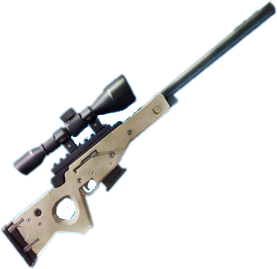 Precision Sniper Riflewith Scope PNG