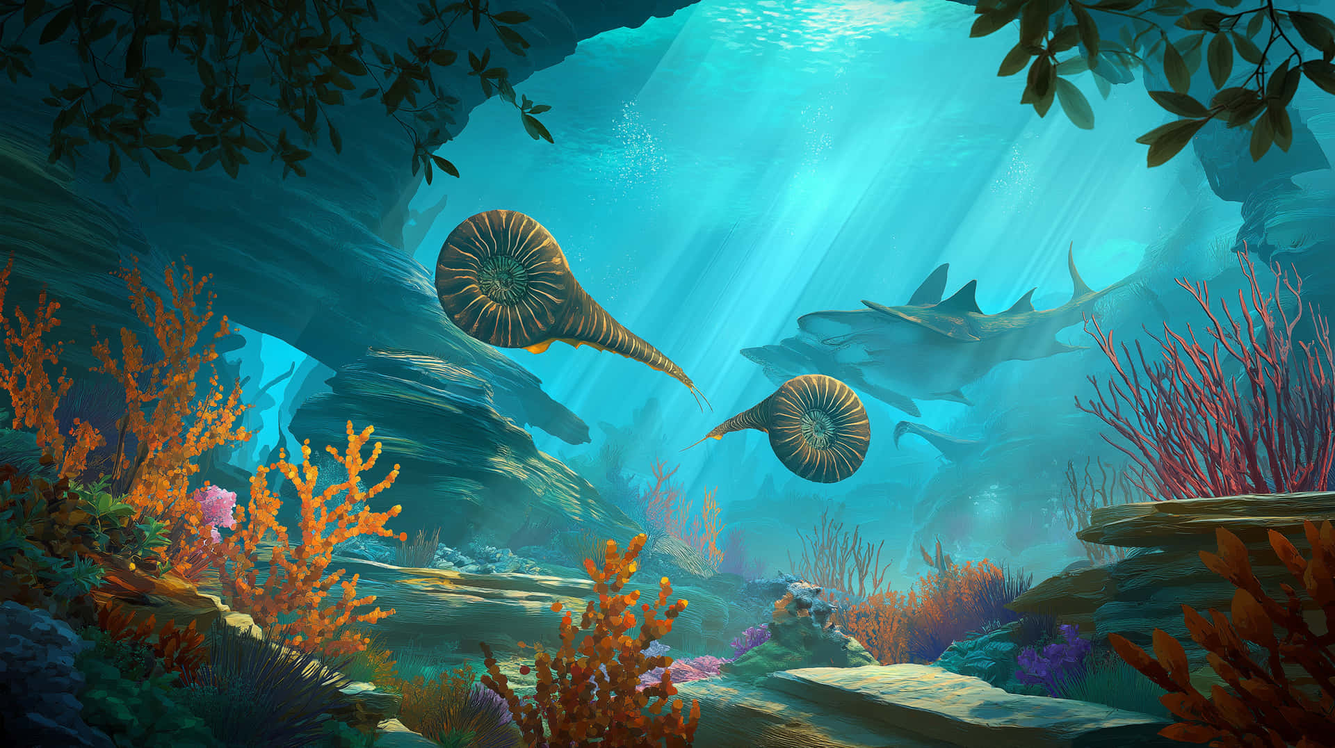 Prehistoric Ocean Wallpaper