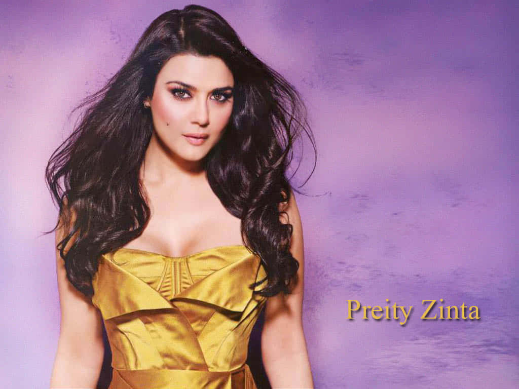 Preity Zinta bringer Bollywood-lykke til din skrivebord. Wallpaper