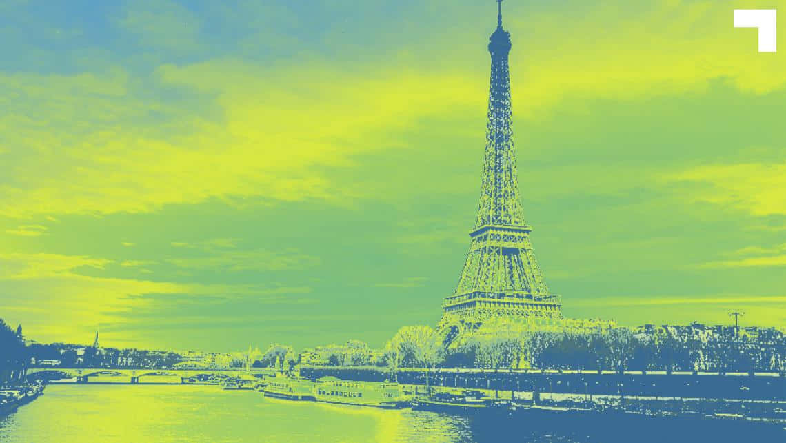 Preliminary View Of Eiffel Tower Wallpaper