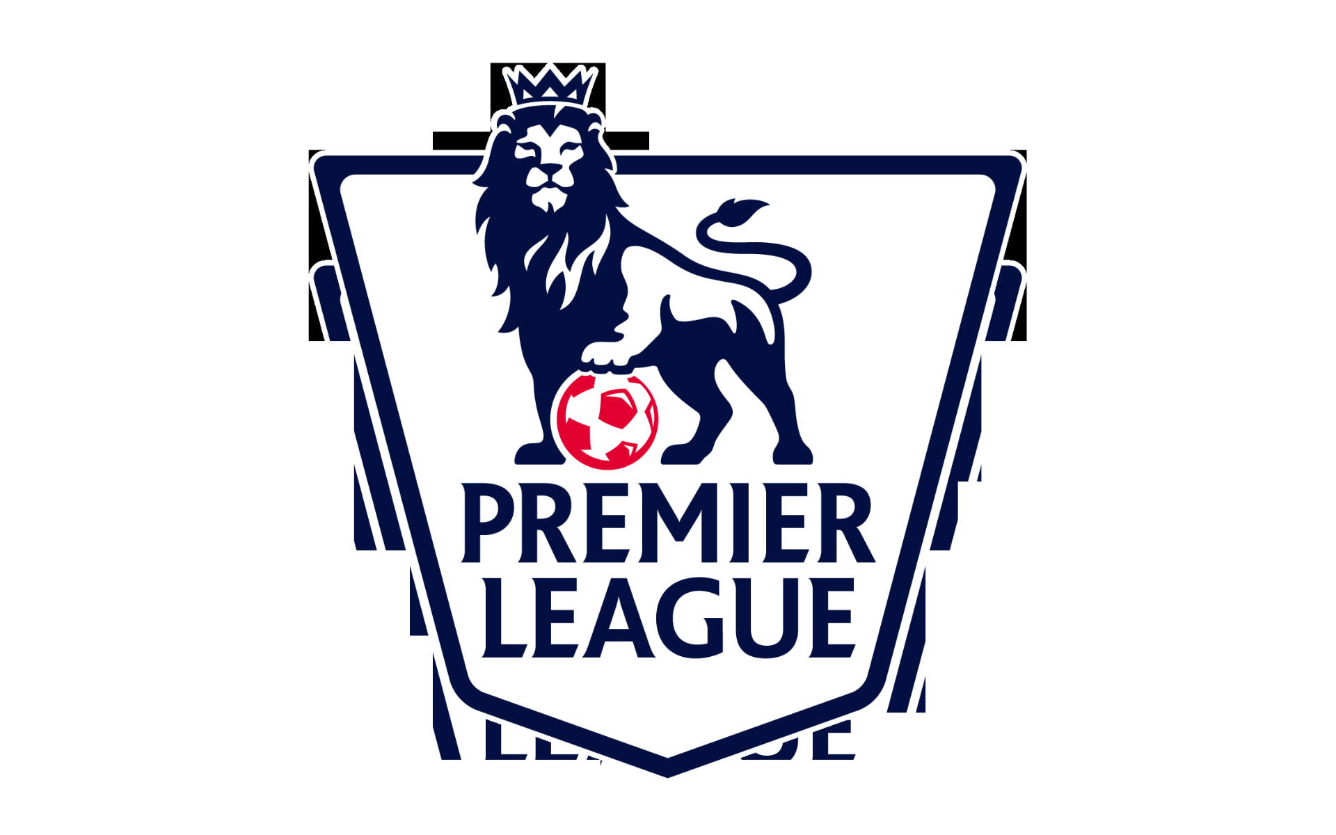 Premier League Emblem In White Wallpaper