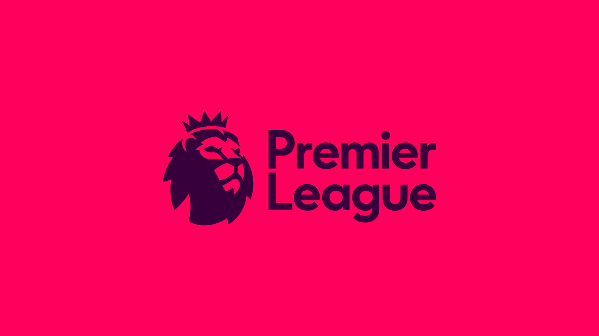 Premier League In Dark Pink Wallpaper