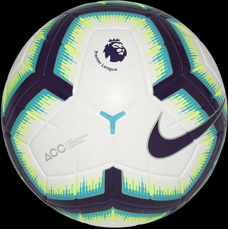 Premier League Nike Soccer Ball PNG