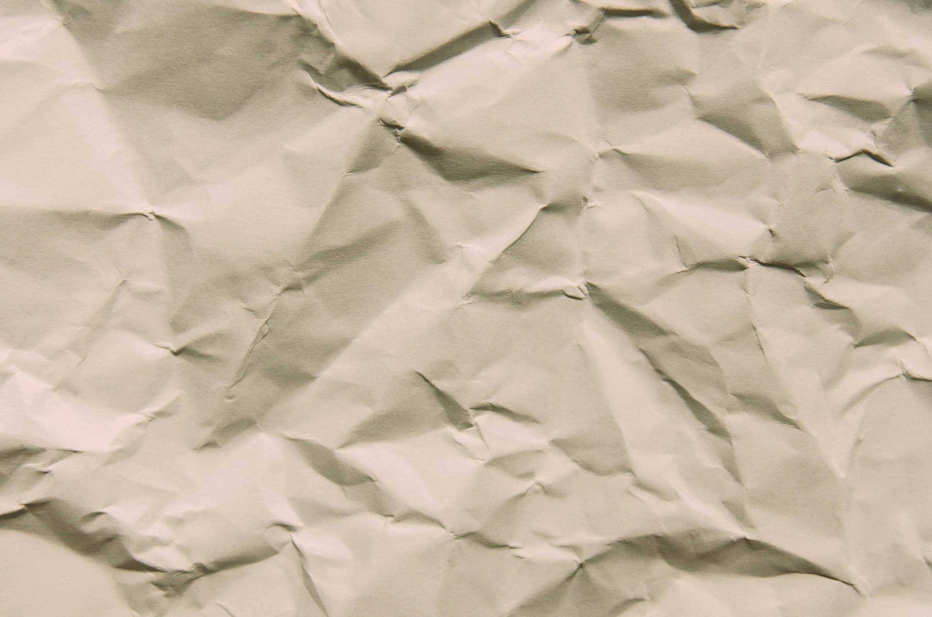 Premium Beige Crumpled Paper Wallpaper