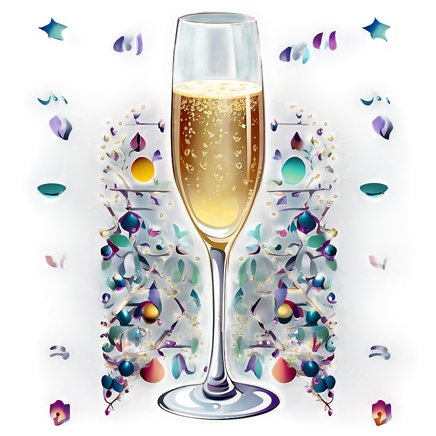 Premium Champagne Flute Png Les73 PNG