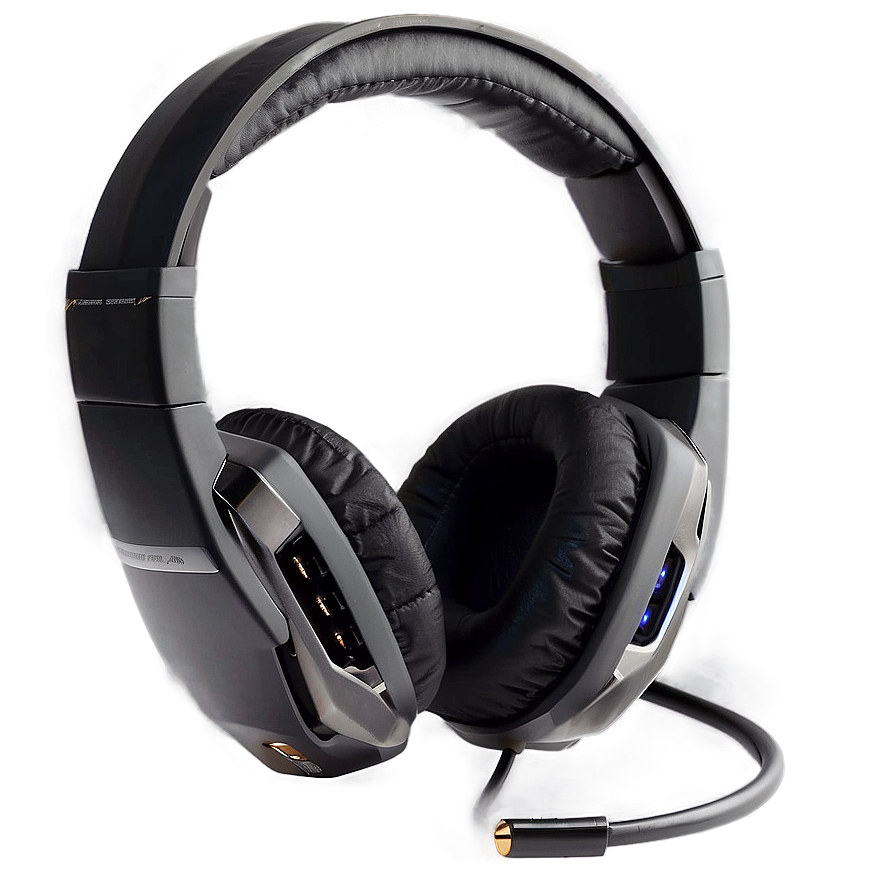 Premium Gaming Headset Png 06132024 PNG