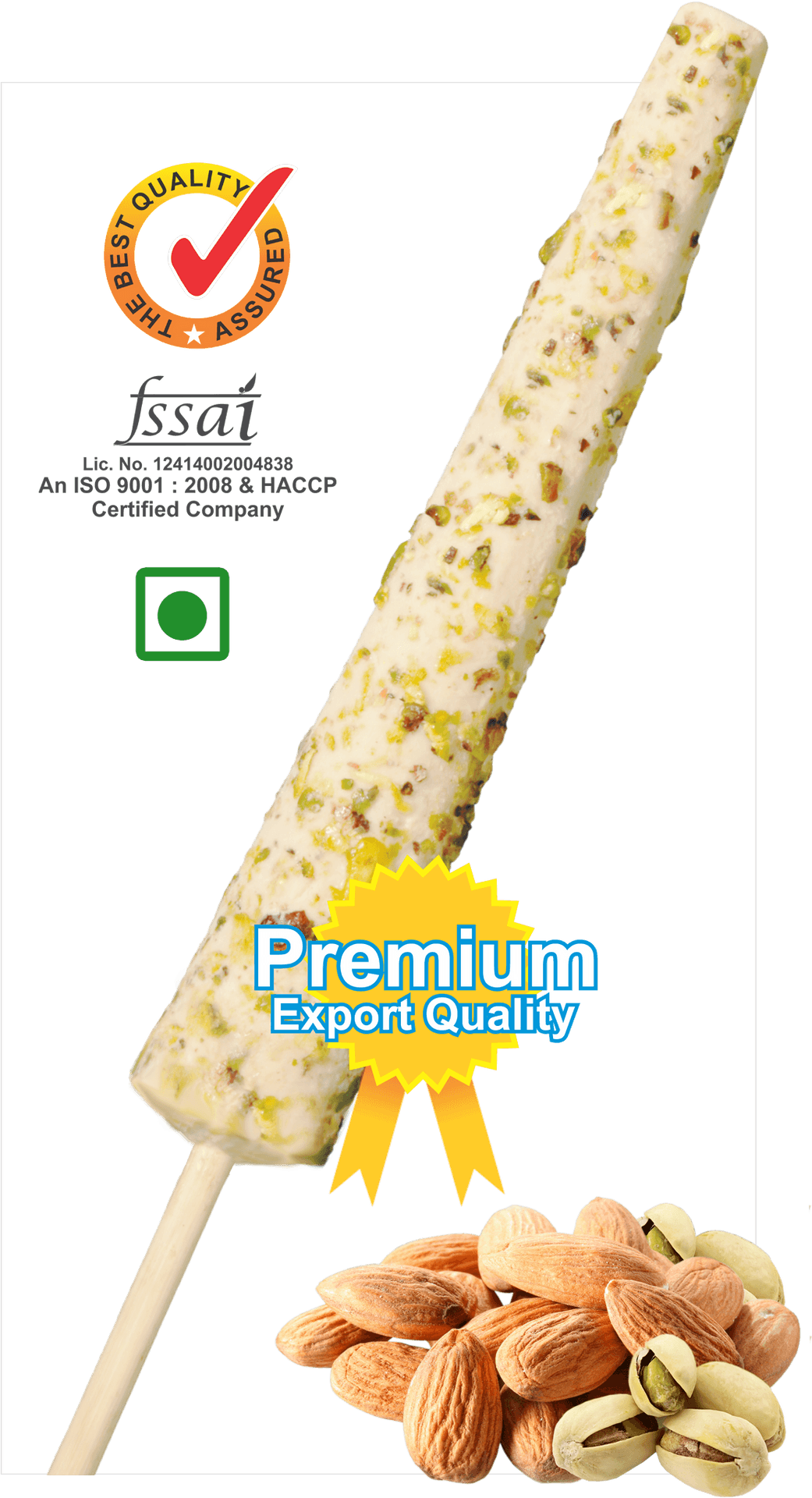 Premium Quality Kulfi Stick PNG