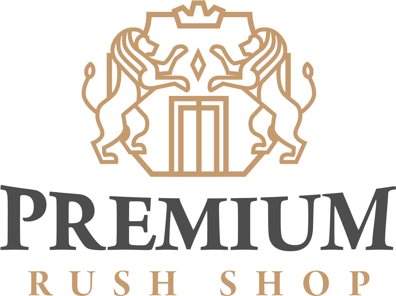 Premium Rush Shop Logo PNG
