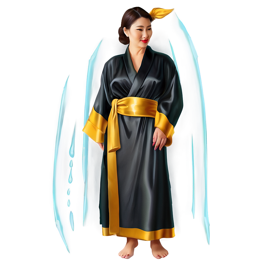 Premium Silk Robe Png 80 PNG