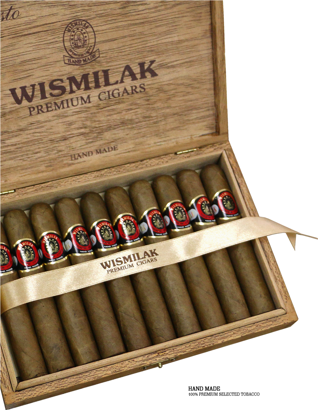 Premium Wismilak Cigar Box PNG