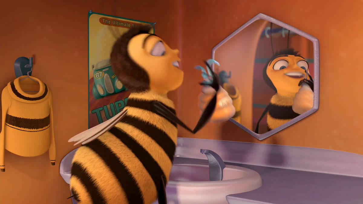 Barry B. Benson, animated bee character from Bee Movie Wallpaper