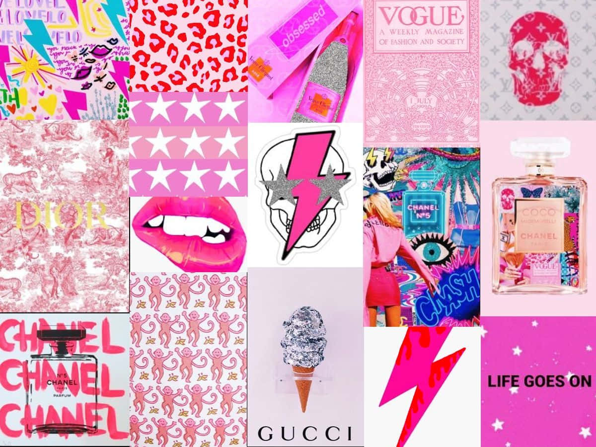 Pink And Black - Vogue - Vogue - Vogue - Vogue - Vogue - V Wallpaper