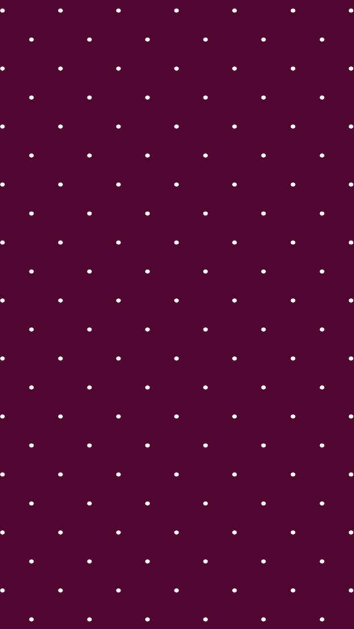 Preppy Polka Dots Pattern Wallpaper