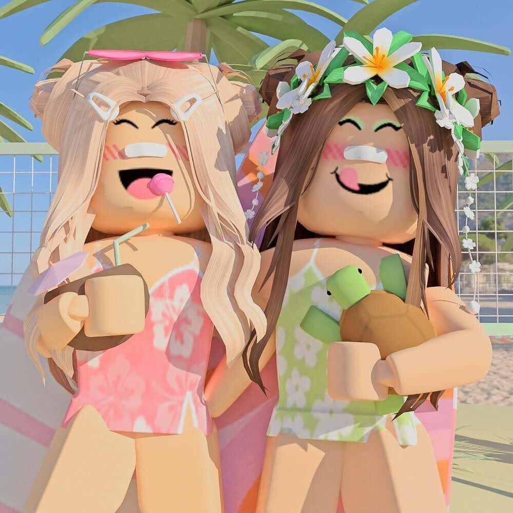 roblox pfp for girls <33 in 2022, Roblox, Roblox pictures, Preppy beach