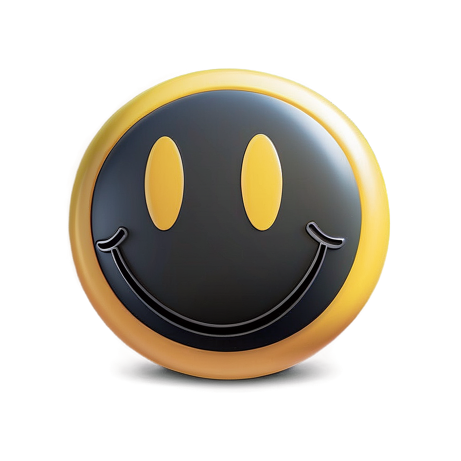 Preppy Smiley Face For Wallpaper Png 06202024 PNG