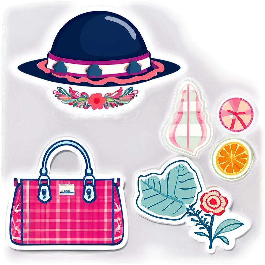 Preppy Stickers Collection Png 42 PNG