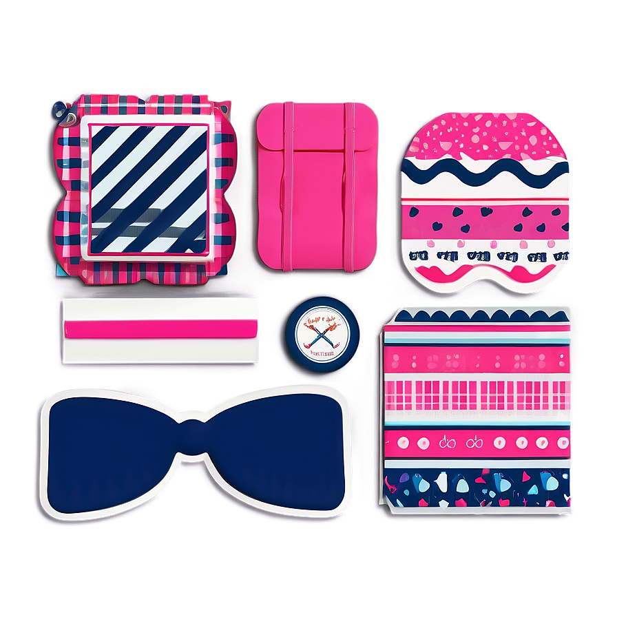 Preppy Stickers Essentials Kit Png Dba PNG