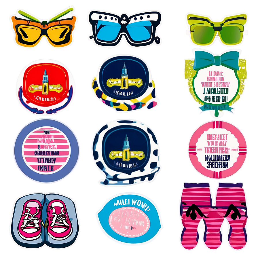 Preppy Stickers For Organizing Png Tnc PNG