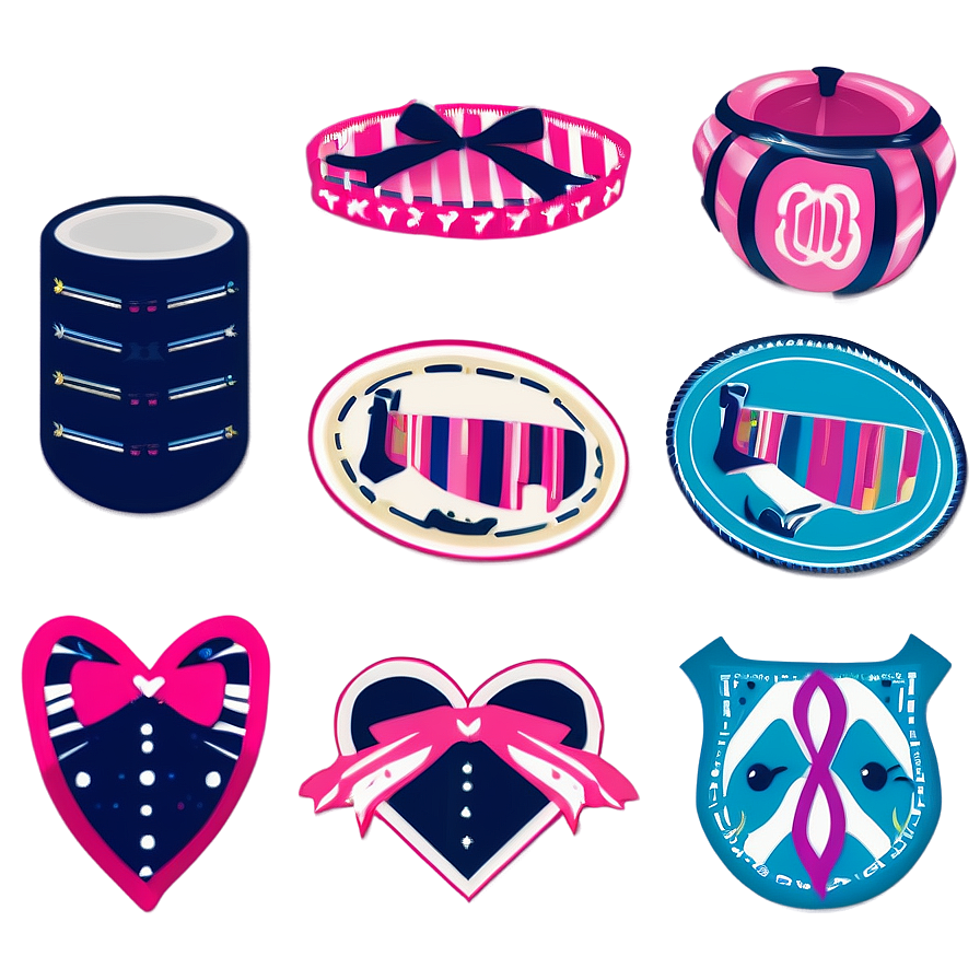 Preppy Stickers For Stationery Lovers Png 20 PNG