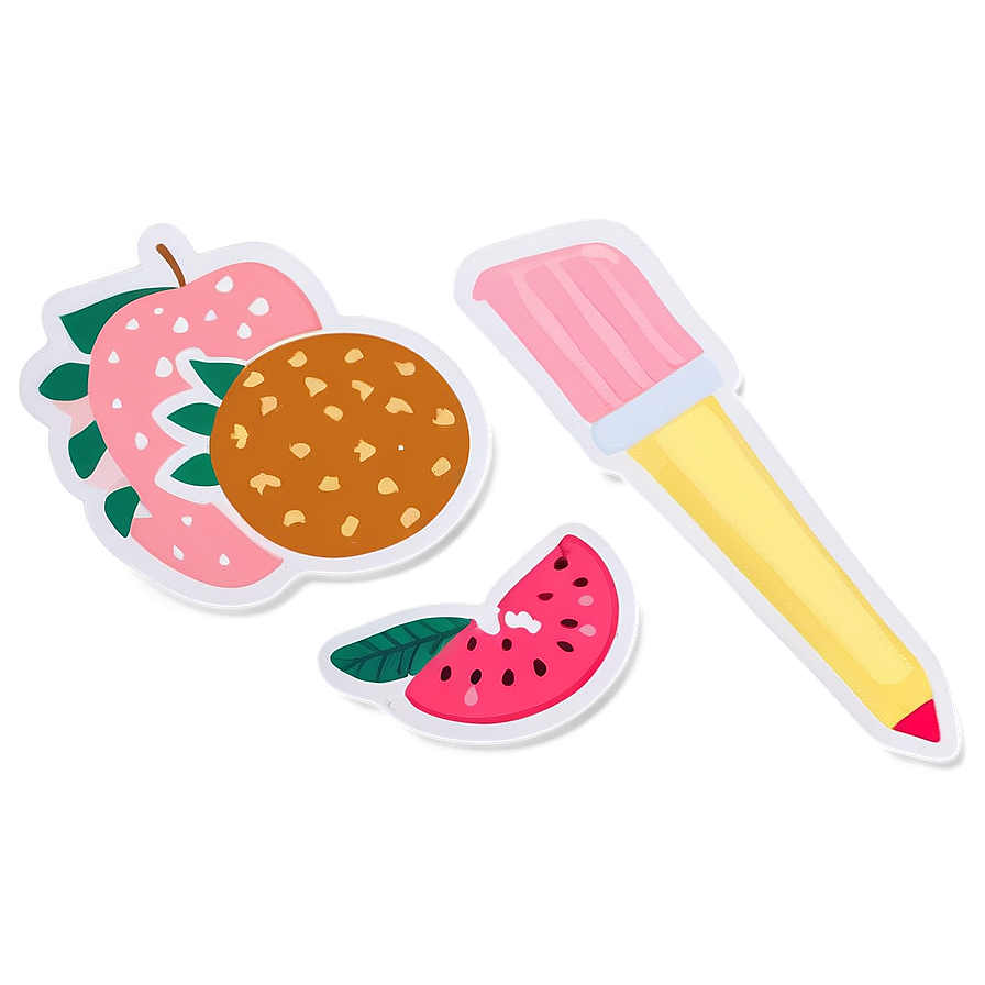 Preppy Stickers For Stationery Lovers Png Qpq PNG