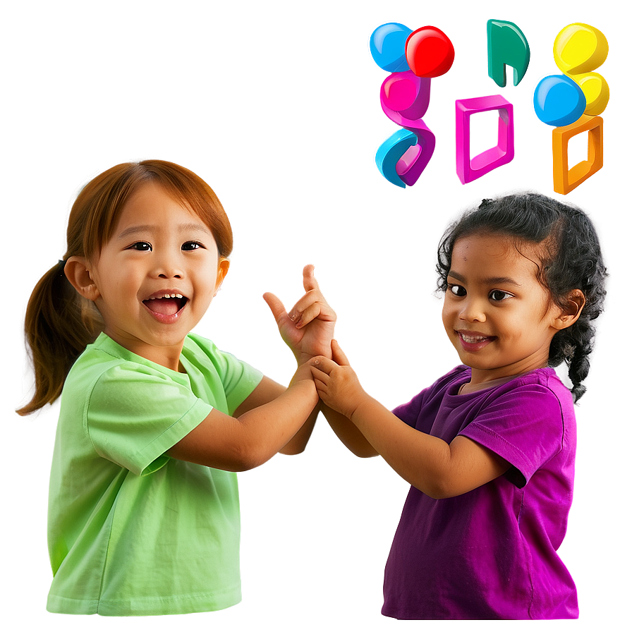 Preschoolers Playing Together Png 77 PNG