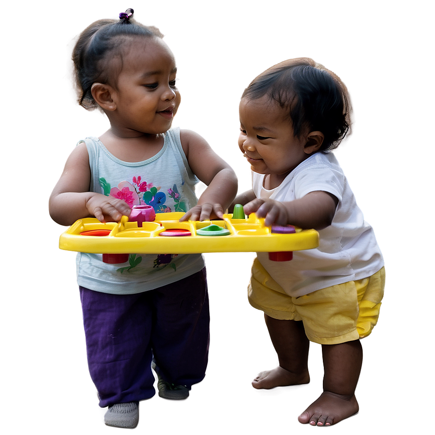 Preschoolers Playing Together Png Bvr80 PNG