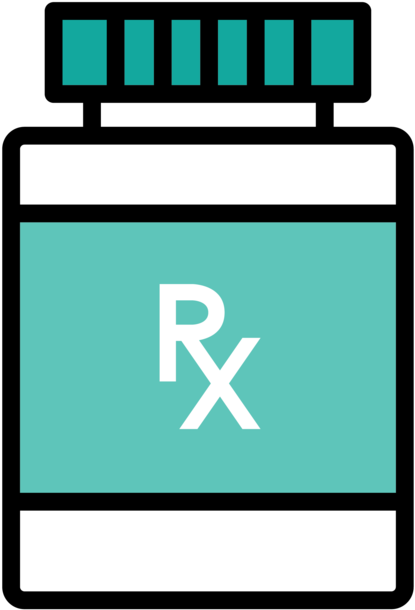 Prescription Pill Bottle Icon PNG
