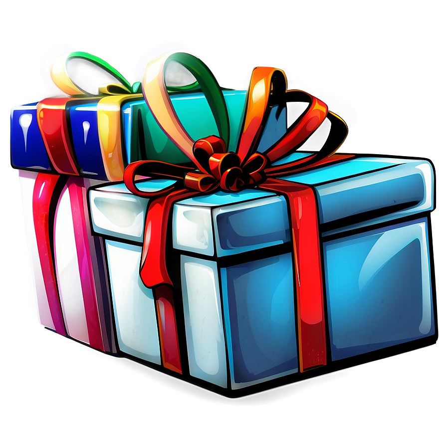 Present With Ribbon Png Tdf PNG