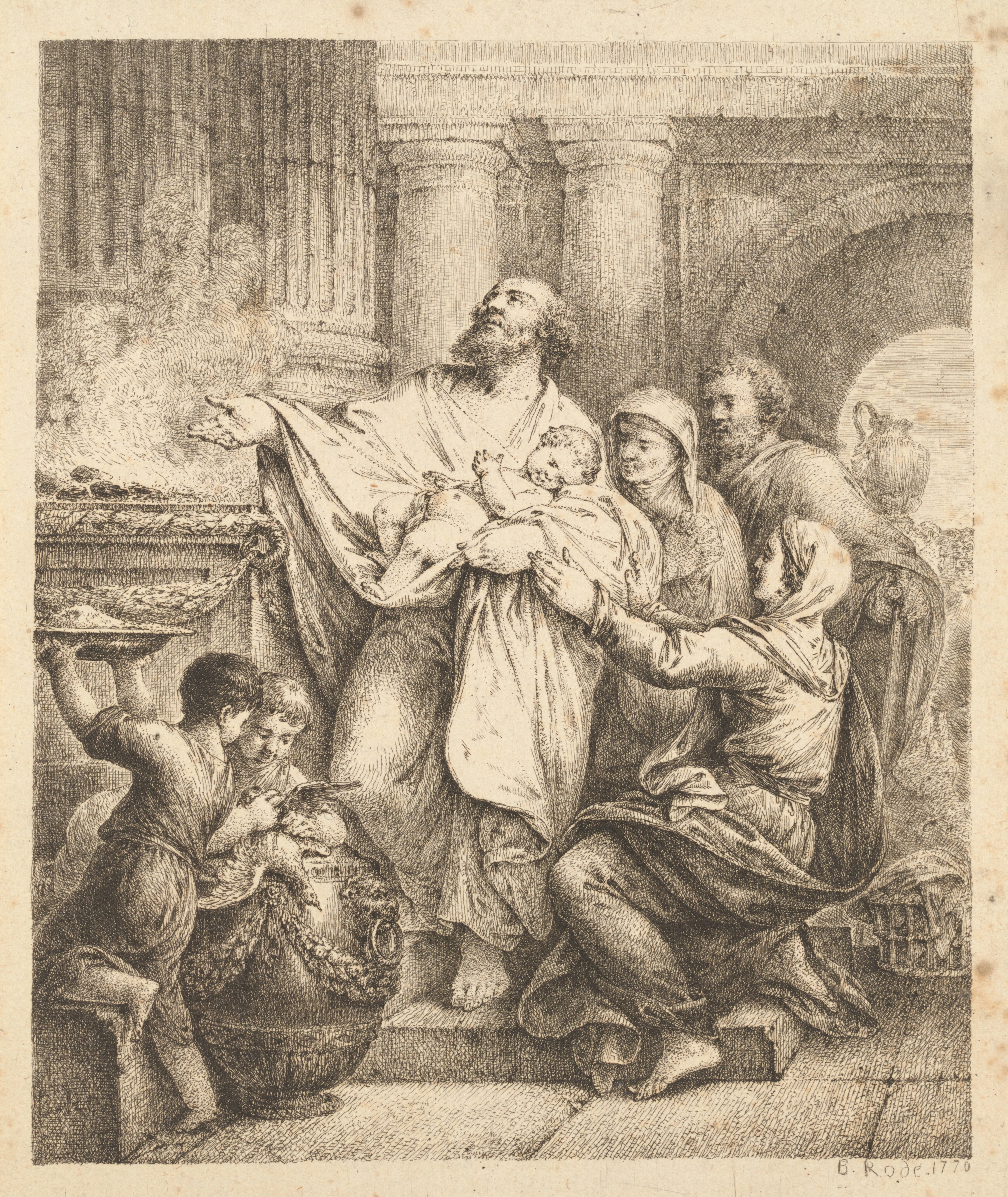 Presentation in the Temple Wallpaper