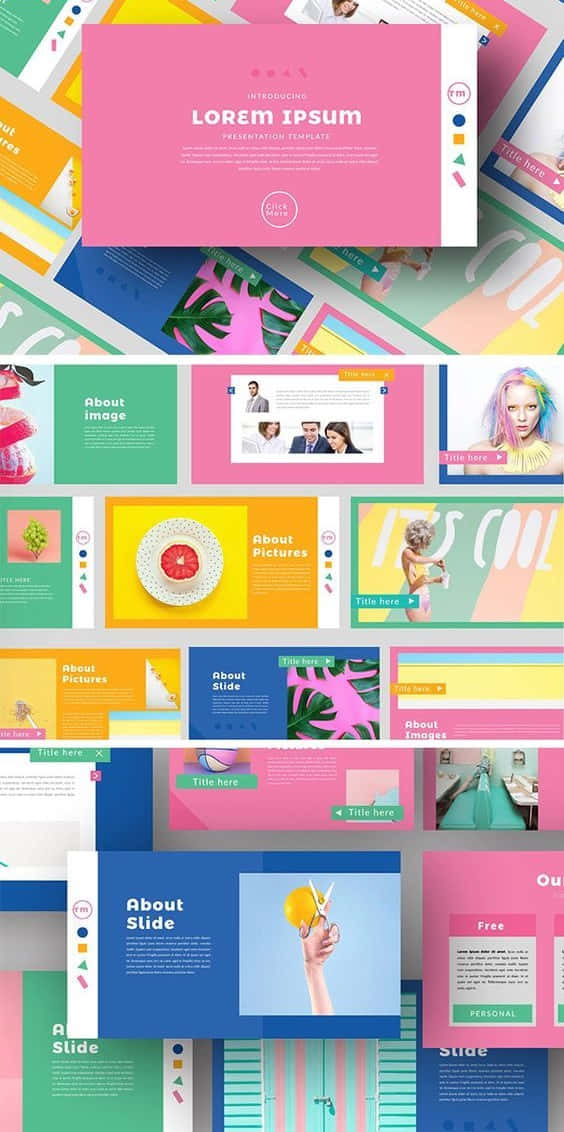 A Colorful Collection Of Colorful And Colorful Designs