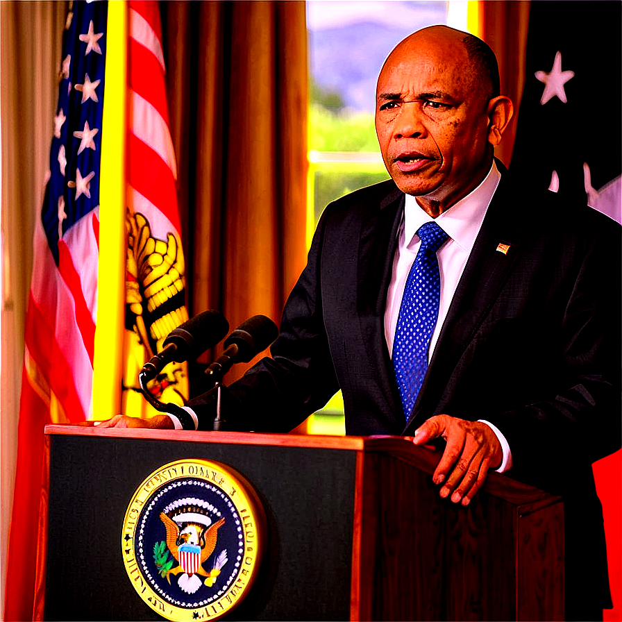 Presidential Televised Address Png Osm PNG