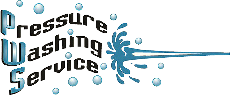 Pressure Washing Service Logo PNG
